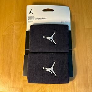 Jordan Dri-FIT Wristbands NWT Black